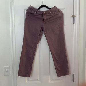 Calvin Klein ankle skinny jeans.